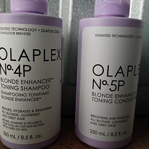 OLAPLEX No.4P & No.5P Blonde Enhancer Shampoo and Conditioner - Lavender